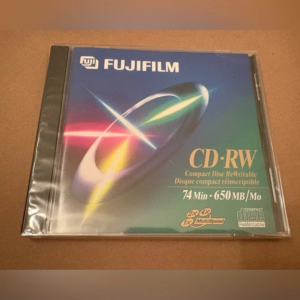 Fujifilm CD-RW Discs - 74min 650MB
